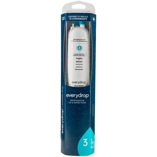 everydrop by Whirlpool Ice and Water Refrigerator Filter 3, EDR3RXD1, Single-Pack