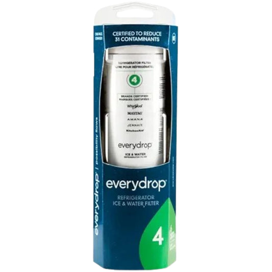 everydrop by Whirlpool Ice and Water Refrigerator Filter 4, EDR4RXD1, Single-Pack